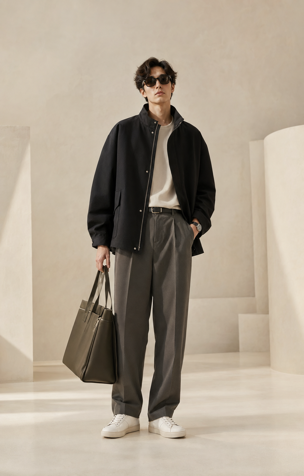 VAULTDUPE designer-inspired fashion with modern jacket and accessories